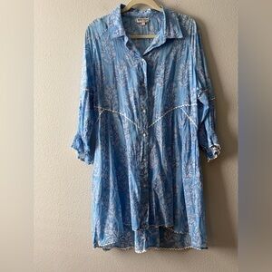 JULIET DUNN 
Raglan shirt dress